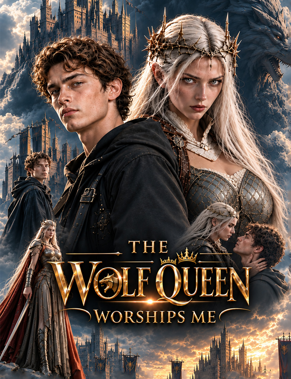 The Wolf Queen Worships Me