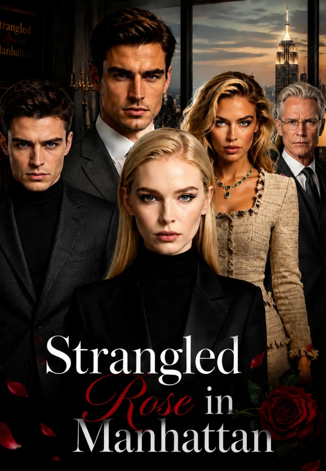 Strangled Rose in Manhattan