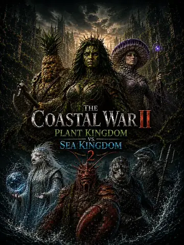 The Coastal WarII:Plant Kingdom vs. Sea Kingdom