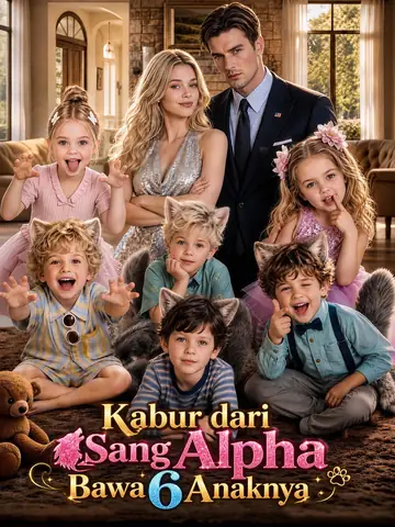Kabur dari Sang Alpha, Bawa 6 Anaknya