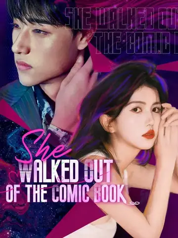 She Walked Out of the Comic Book - Fantasy Short Drama | Melolo
