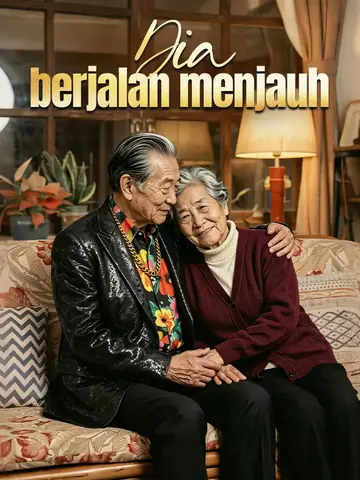 Dia berjalan menjauh