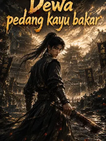 Dewa pedang kayu bakar