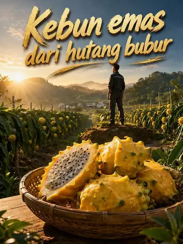 Kebun emas dari hutang bubur