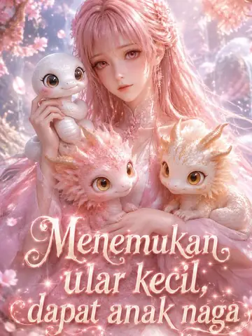 Menemukan ular kecil, dapat anak naga
