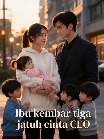 Ibu kembar tiga jatuh cinta CEO