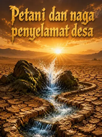 Petani dan naga penyelamat desa