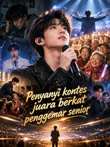 Penyanyi kontes juara berkat penggemar senior