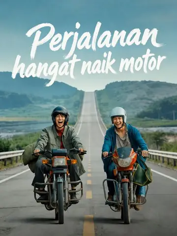 Perjalanan hangat naik motor