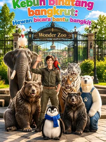 Kebun binatang bangkrut: Hewan bicara bantu bangkit