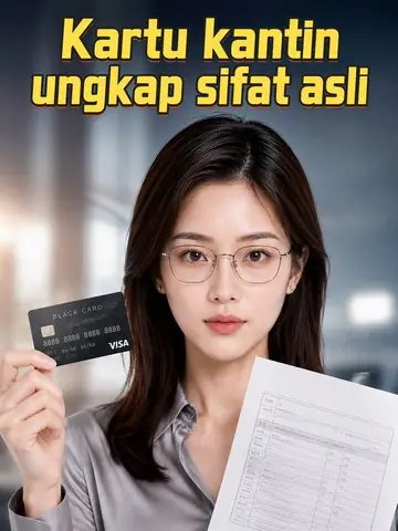 Kartu kantin ungkap sifat asli