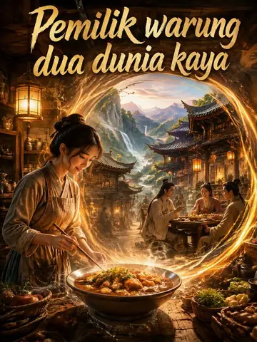 Pemilik warung dua dunia kaya