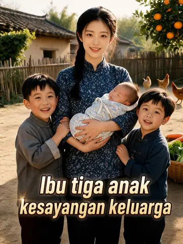 Ibu tiga anak kesayangan keluarga