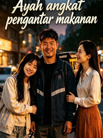 Ayah angkat pengantar makanan
