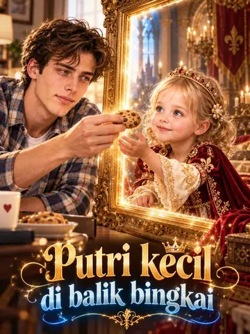 Putri kecil di balik bingkai