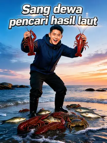 Sang dewa pencari hasil laut