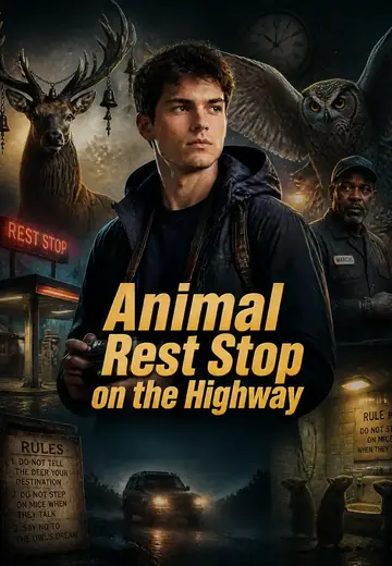 Animal Rest Stop on the Highway