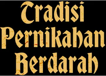 Tradisi Pernikahan Berdarah