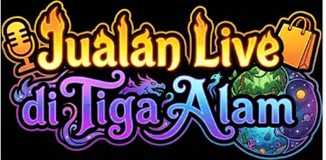 Jualan Live di Tiga Alam